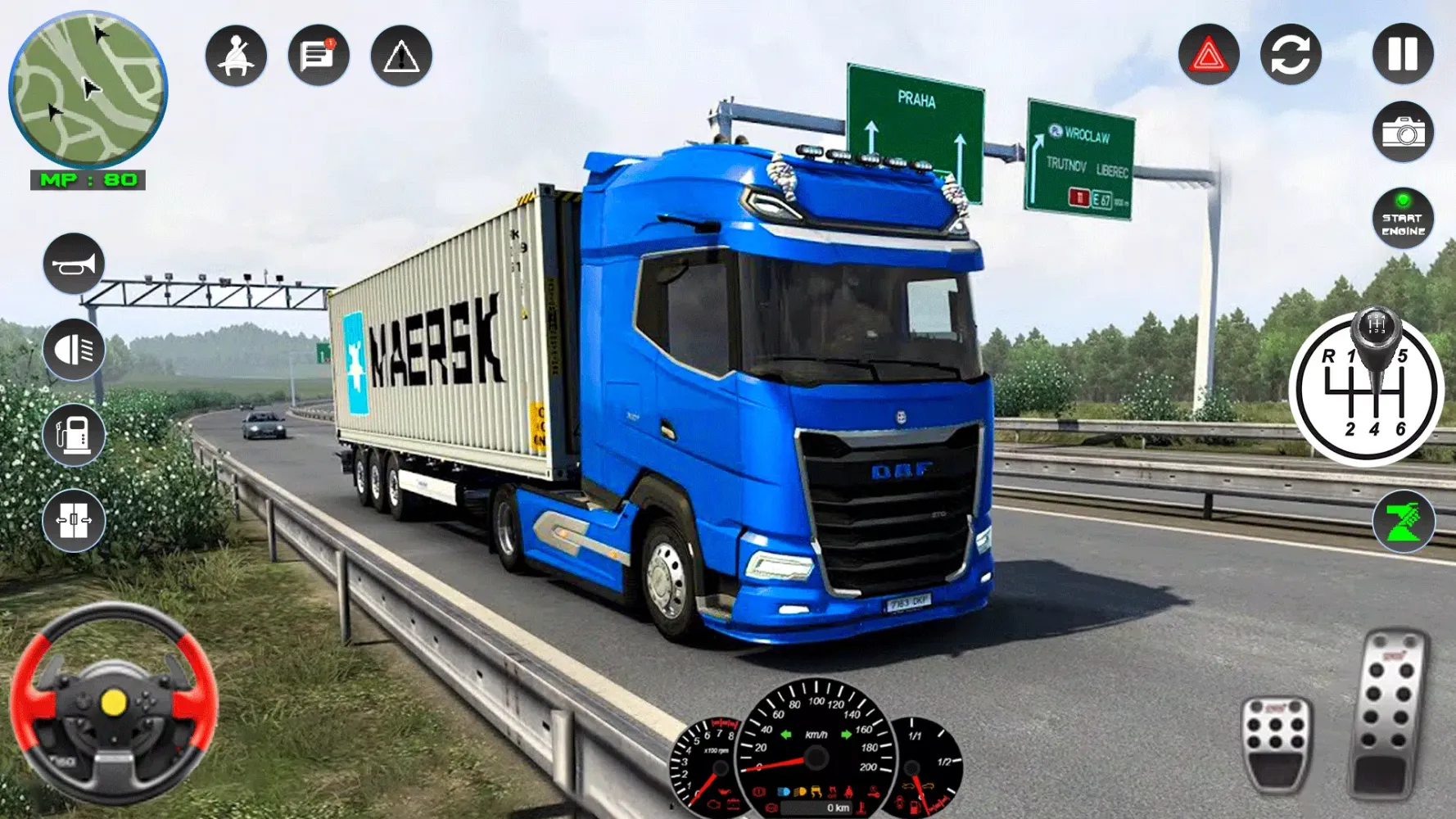 Euro Cargo Truck Driving Game Screenshots