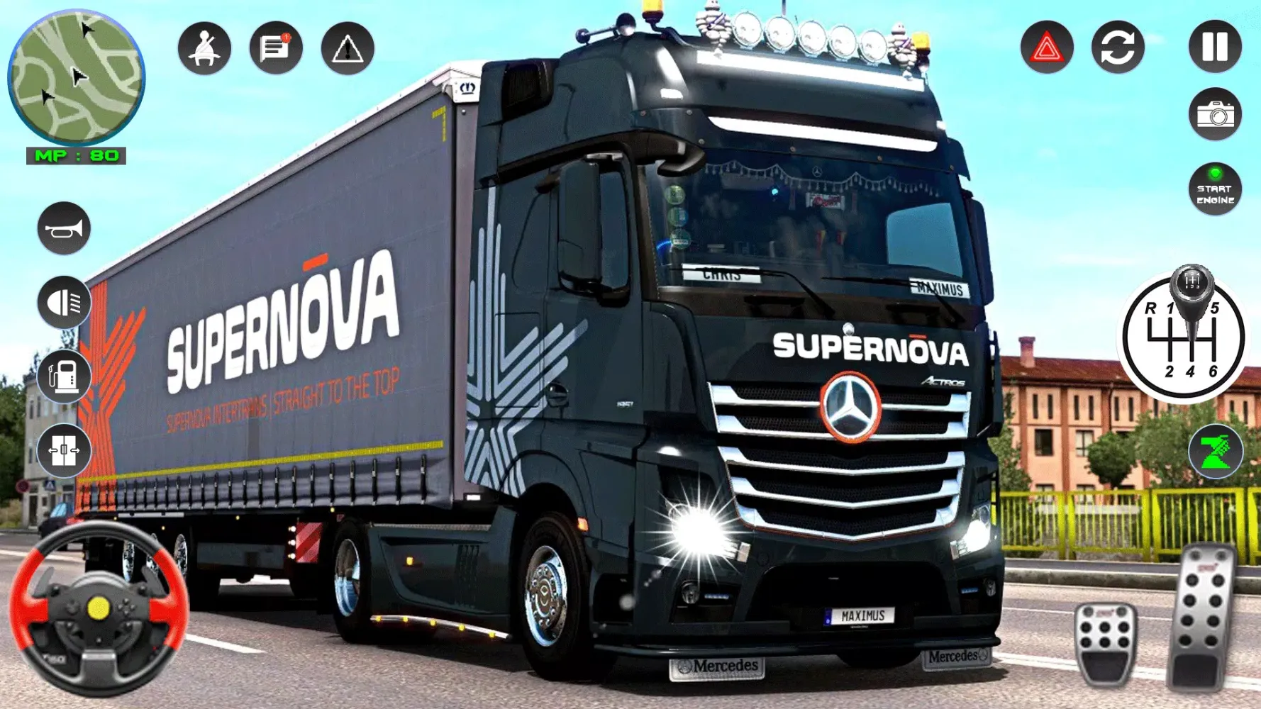 Euro Cargo Truck Driving Game Screenshots