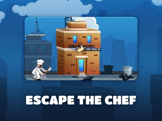 Capturas de tela do Runaway Chicken: Epic Escape iPad 
