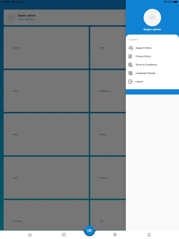 UDC-HRM iPad  Screenshots
