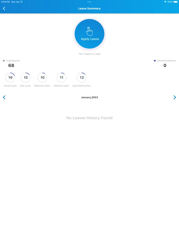 UDC-HRM iPad  Screenshots