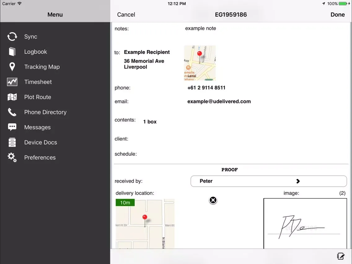 uD Proof iPad  स्क्रीनशॉट