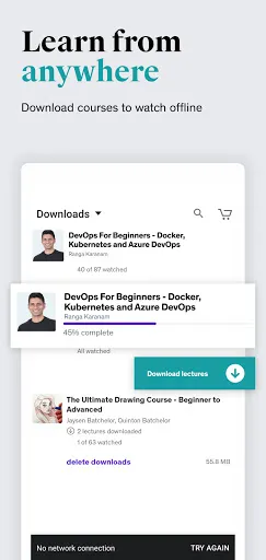 Zrzuty ekranu Udemy - Online Courses