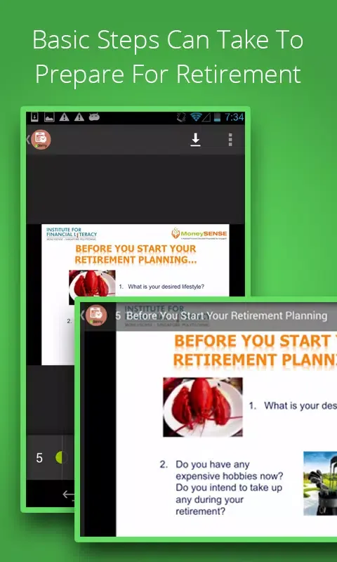 Retirement Planning Course应用截图