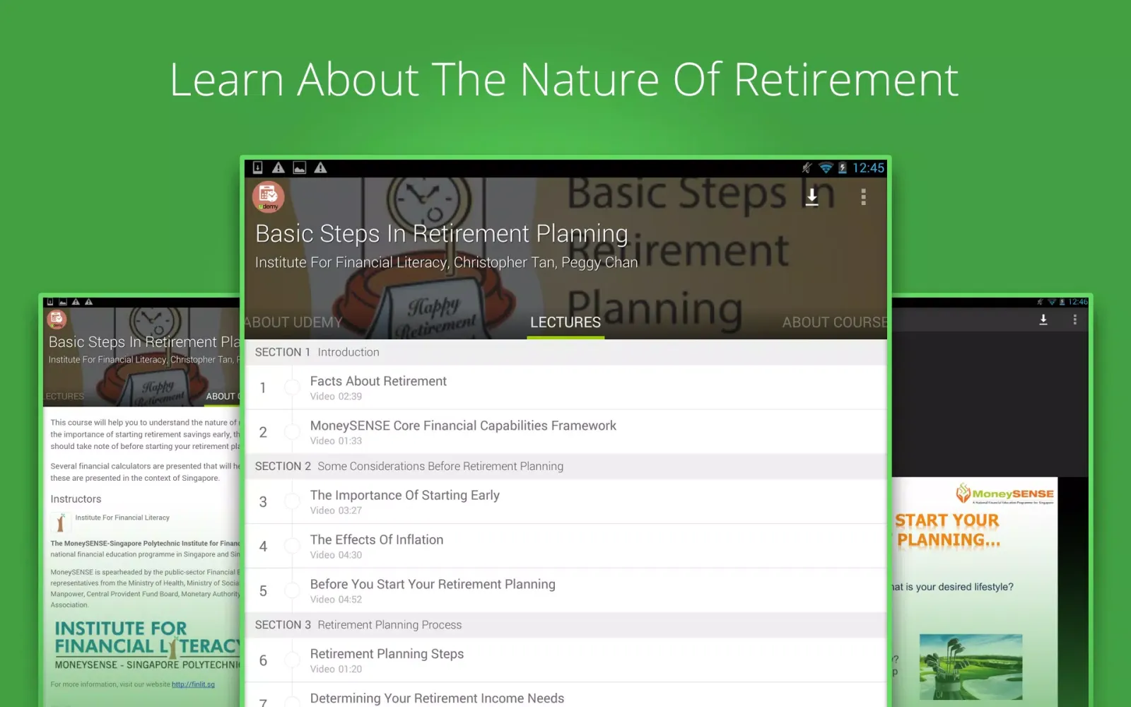 Retirement Planning Course应用截图