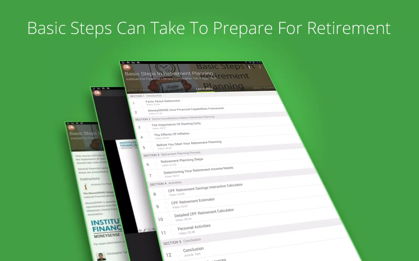 Retirement Planning Course应用截图