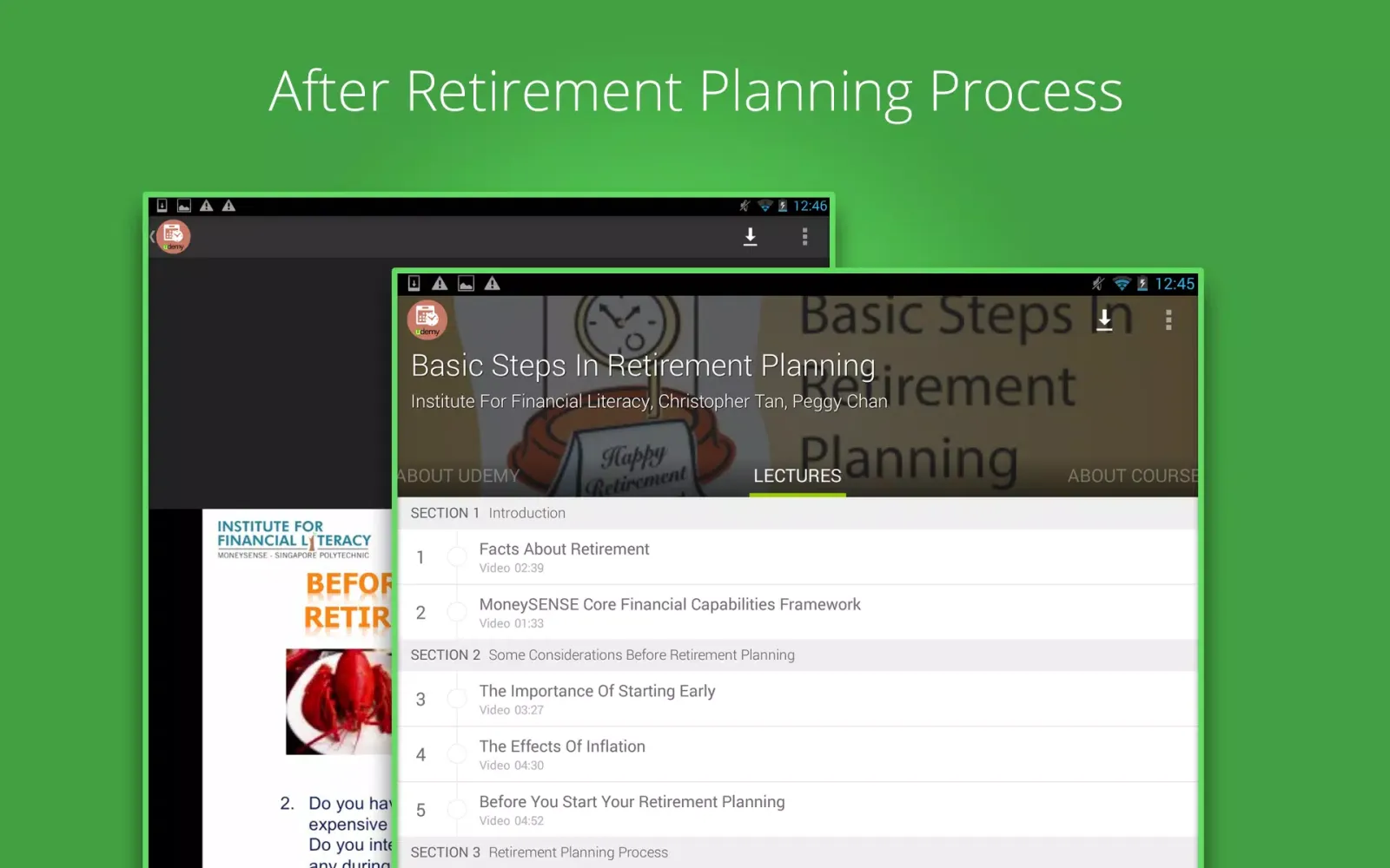 Retirement Planning Course应用截图