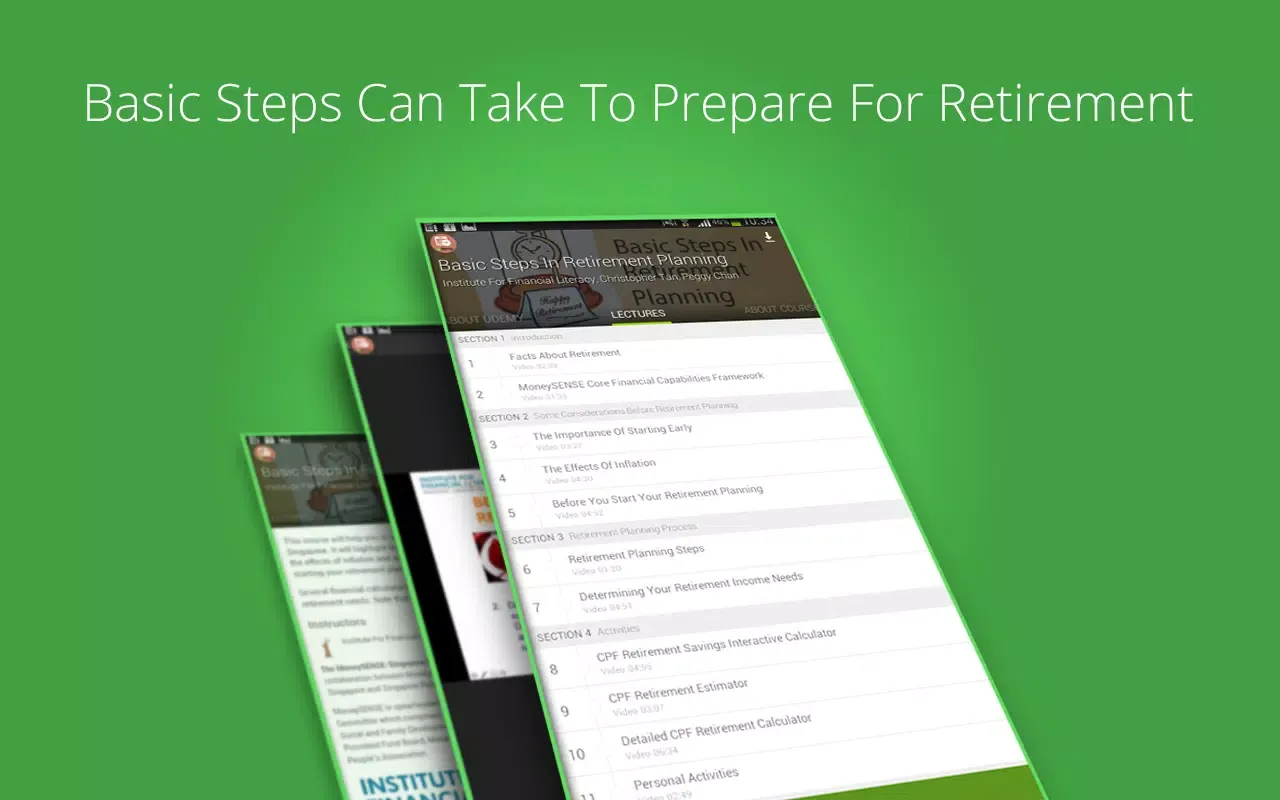 Retirement Planning Course应用截图