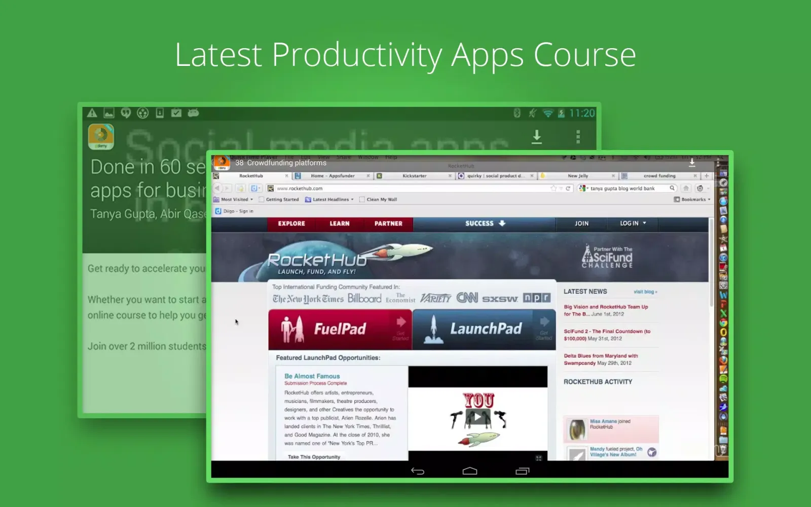 Productivity Apps Tutorials Screenshots