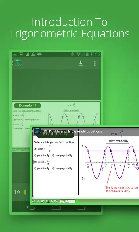 Trigonometric Equations Course Screenshots