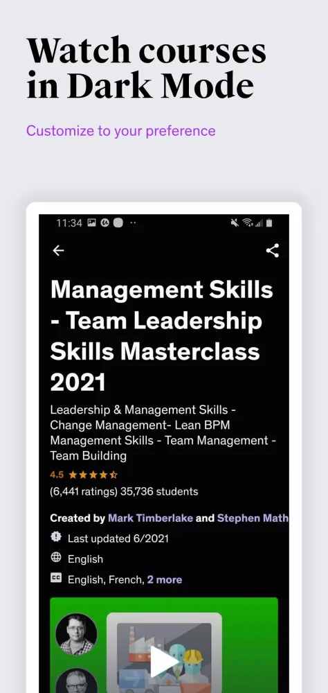 Udemy Business Screenshots