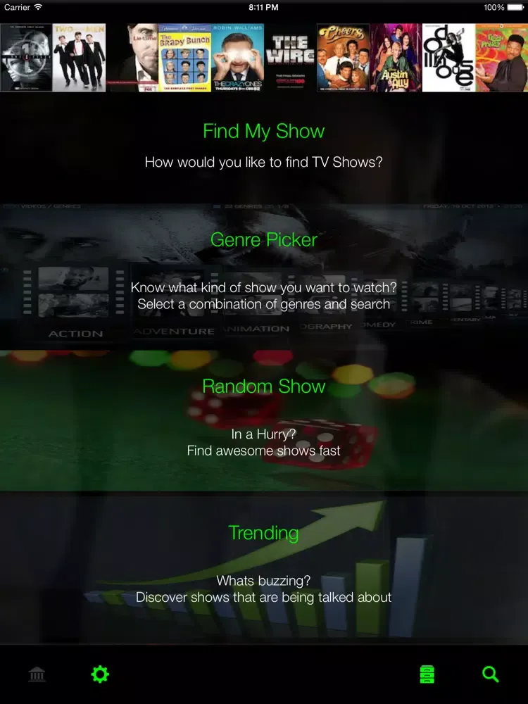 Find My Show iPad  스크린샷