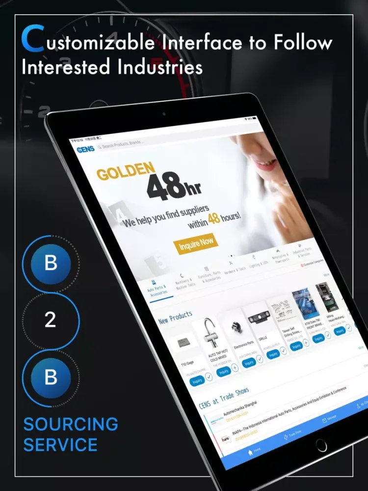 Capturas de pantalla de CENS.com - B2B Sourcing App iPad 