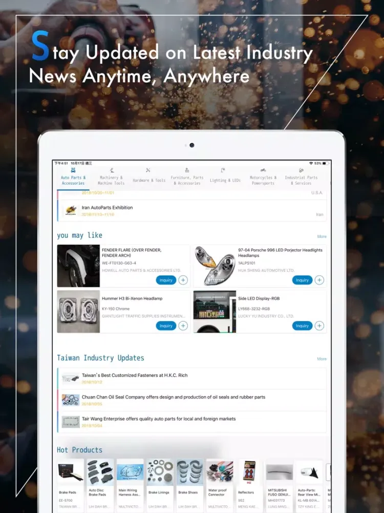 Capturas de pantalla de CENS.com - B2B Sourcing App iPad 