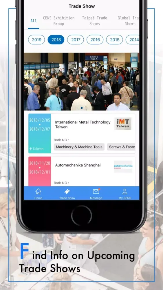 Capturas de pantalla de CENS.com - B2B Sourcing App