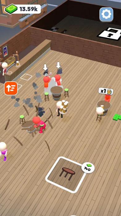 Bar Rumble: Epic Tycoon Quest Ekran Görüntüleri