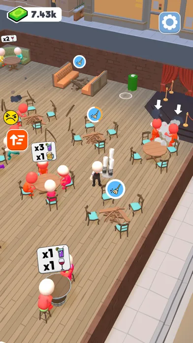 Bar Rumble: Epic Tycoon Quest Ekran Görüntüleri