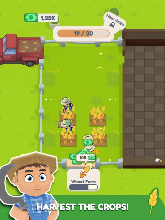 Ảnh chụp màn hình của Idle Food Tycoon 3D iPad 