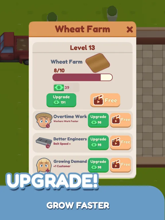 Ảnh chụp màn hình của Idle Food Tycoon 3D iPad 