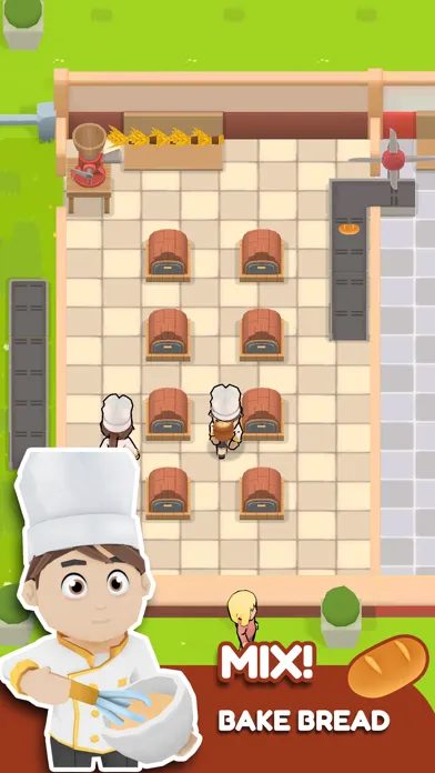 Ảnh chụp màn hình của Idle Food Tycoon 3D