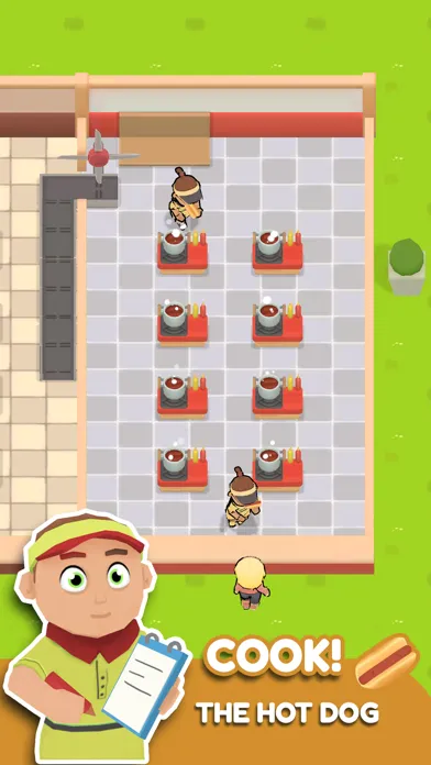 Ảnh chụp màn hình của Idle Food Tycoon 3D
