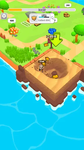 Tangkapan layar Shovel World