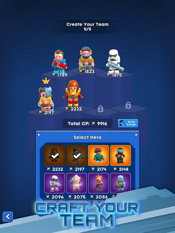Capturas de tela do Space Heroes: Epic Galaxy RPG iPad 