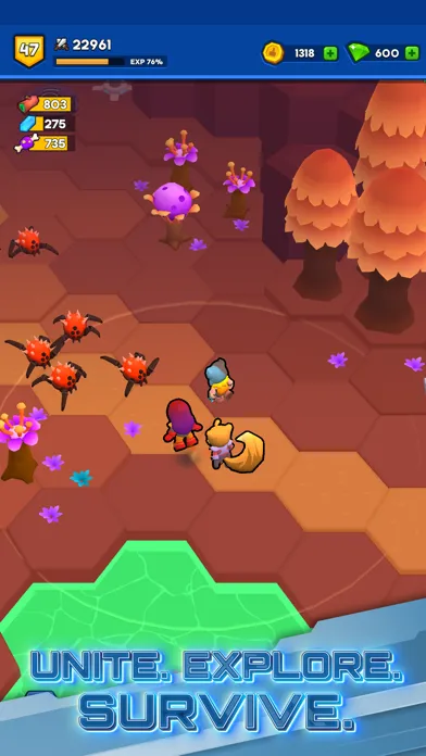 Capturas de tela do Space Heroes: Epic Galaxy RPG