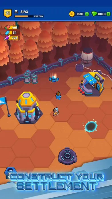 Capturas de tela do Space Heroes: Epic Galaxy RPG
