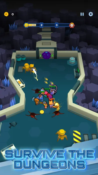 Capturas de tela do Space Heroes: Epic Galaxy RPG