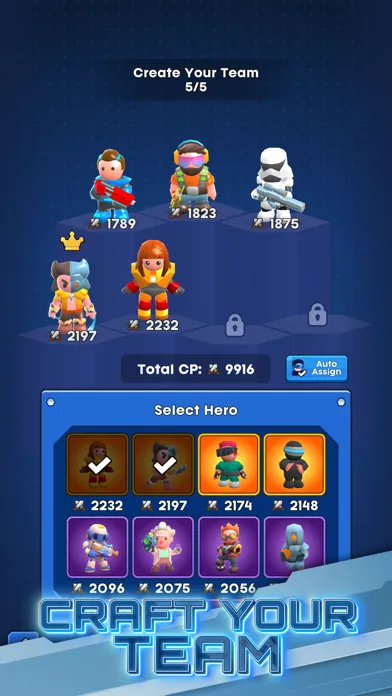 Capturas de tela do Space Heroes: Epic Galaxy RPG