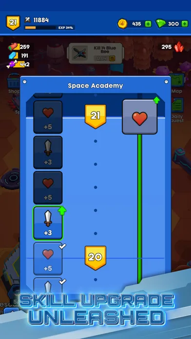 Capturas de tela do Space Heroes: Epic Galaxy RPG