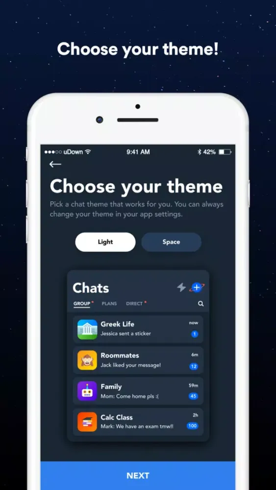 Скриншоты uDown - Plan, Chat & Hangout!