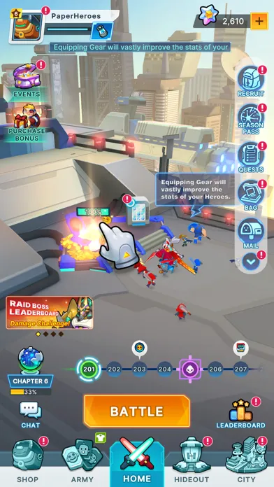 Скриншоты Paper Heroes™