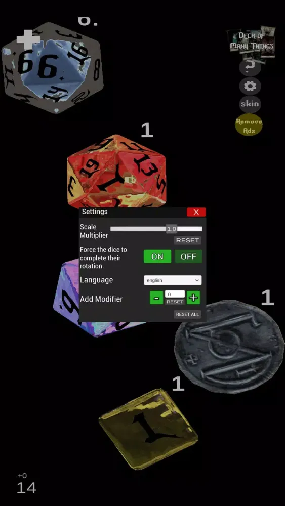 Dice Roller "Dice2Roll" Screenshots