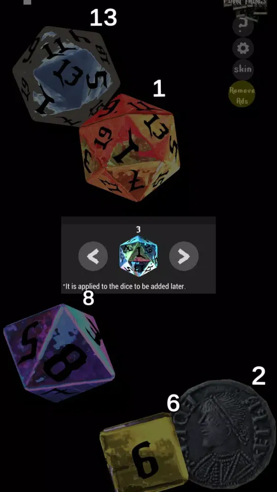 Dice Roller "Dice2Roll" Screenshots