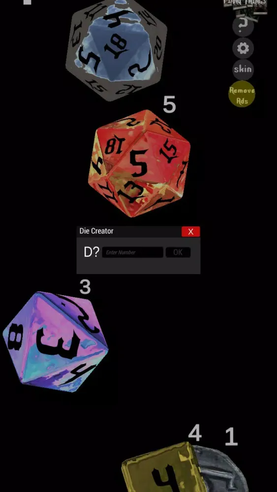 Dice Roller "Dice2Roll" Screenshots