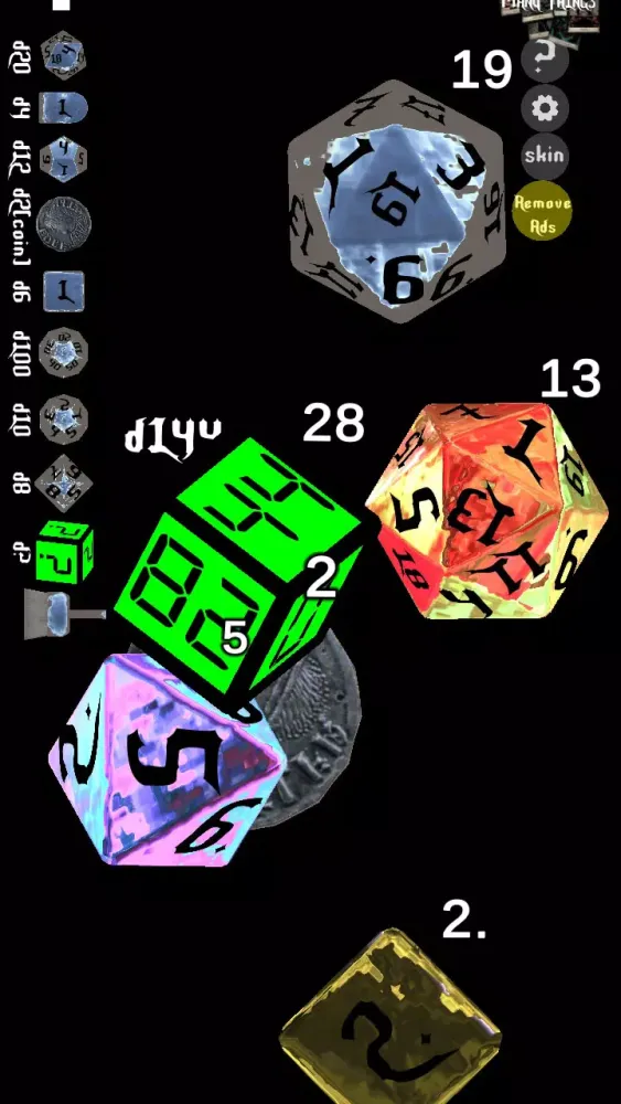 Dice Roller "Dice2Roll" Screenshots