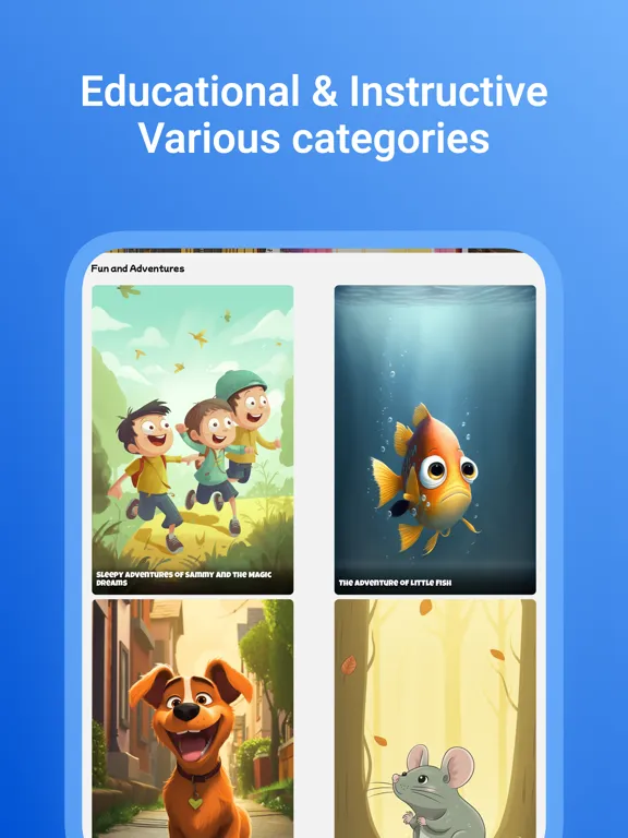 Скриншоты Illustrated Stories for Kids iPad 