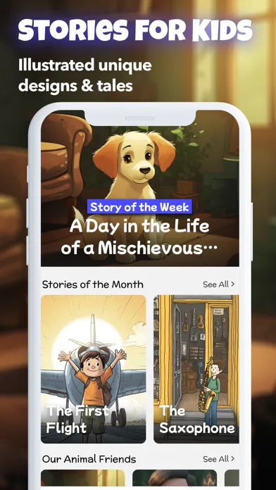 Скриншоты Illustrated Stories for Kids