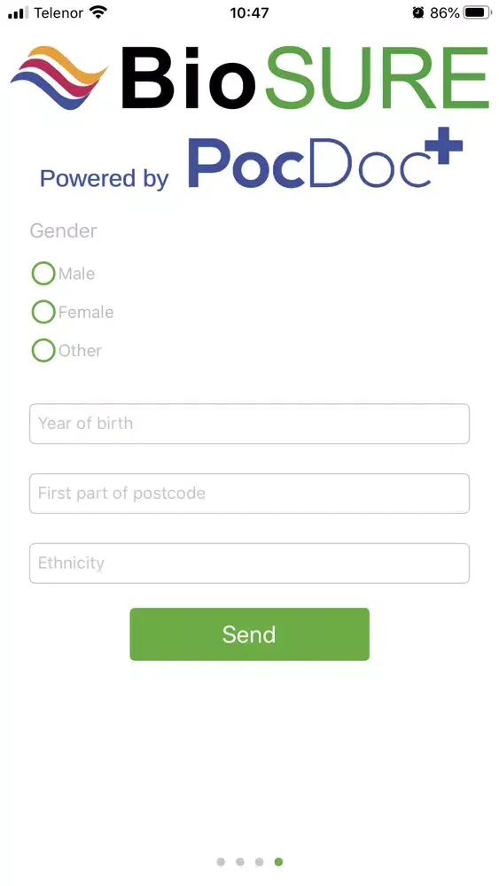 BioSure powered by PocDoc Screenshots