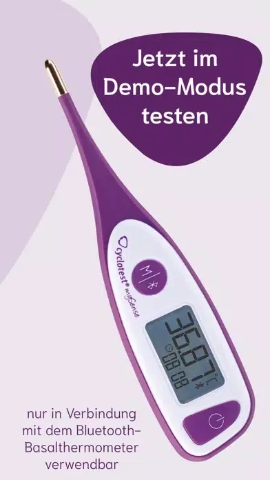 Скриншоты cyclotest mySense NFP App