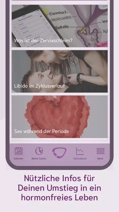 Скриншоты cyclotest mySense NFP App