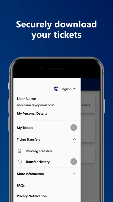 Скриншоты UEFA Mobile Tickets