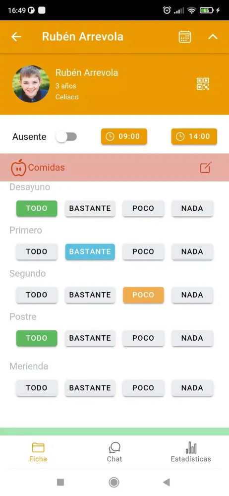 Capturas de pantalla de KinderClose Profesor