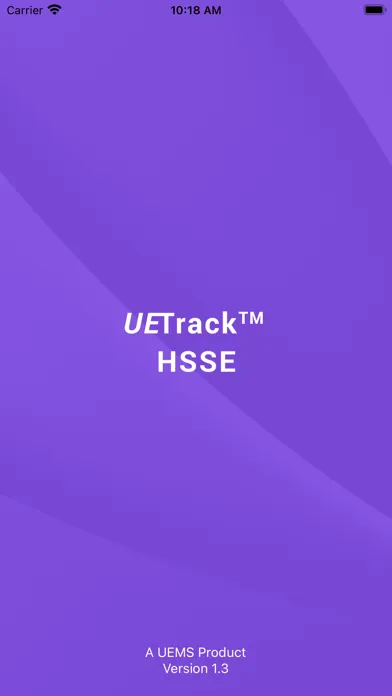 UETrack™ - HSSE Ekran Görüntüleri