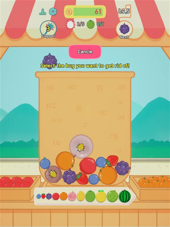 Скриншоты Bug Watermelon Game iPad 