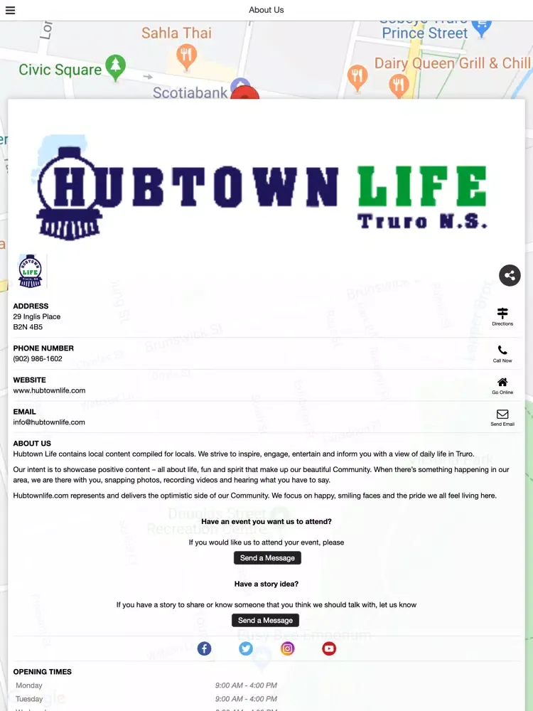Hubtown Life App iPad 應用截圖
