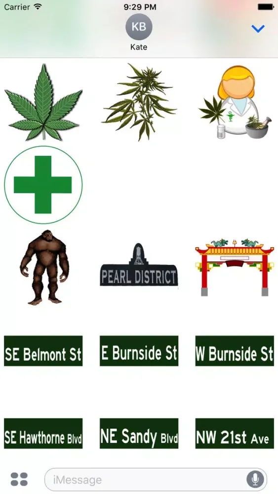 Portland Oregon Sticker Pack应用截图