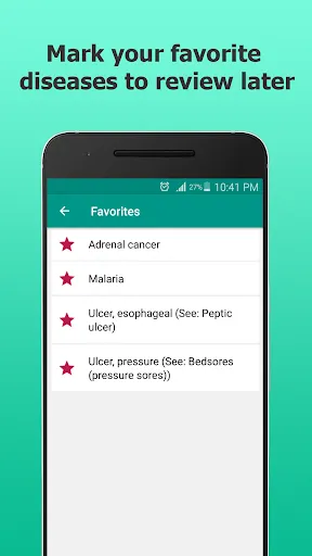 Diseases Dictionary Offline Screenshots